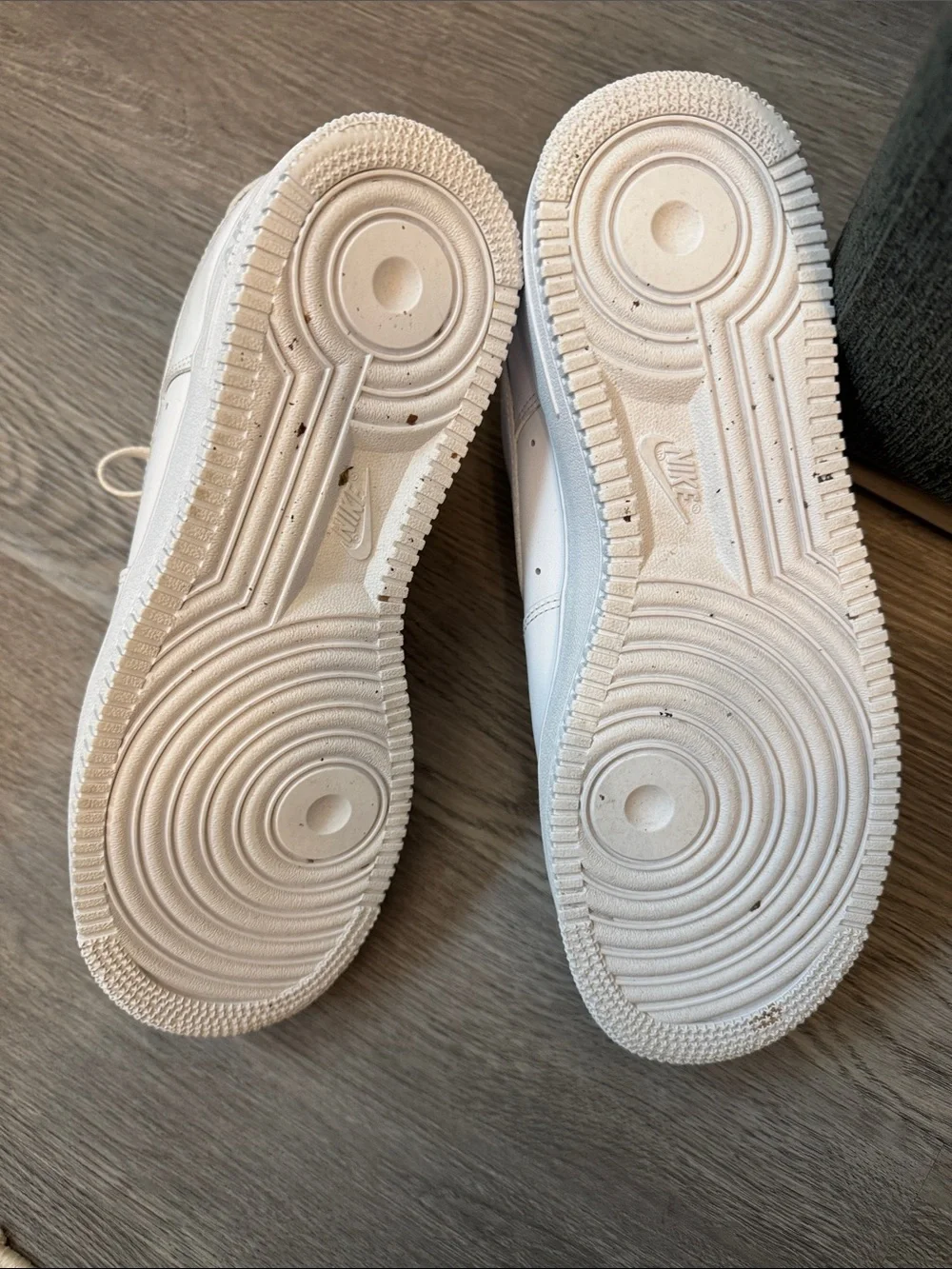 Nike White Low-Top Leather Sneakers